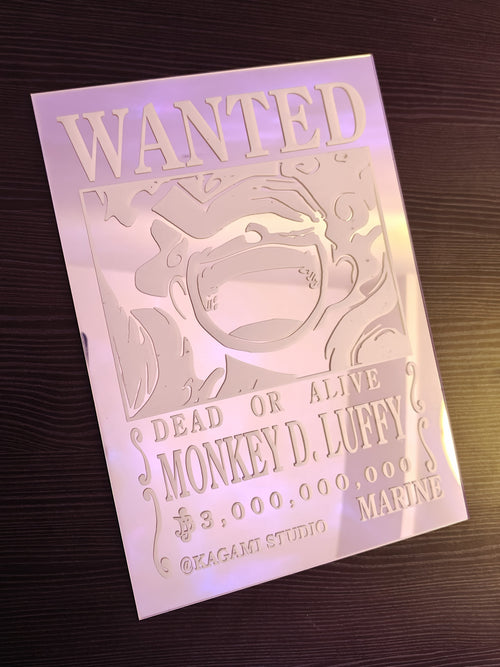 'Luffy wanted' Mirror